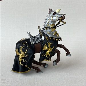 Safari Ltd. Horse with Black Robe and Gold Robe